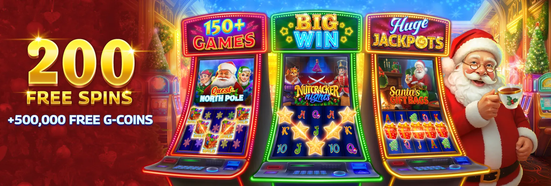 Banner: Free Slots With Bonus Gambino Slots