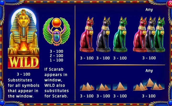 Free Slots Egyptian Sands Features and Symbols
