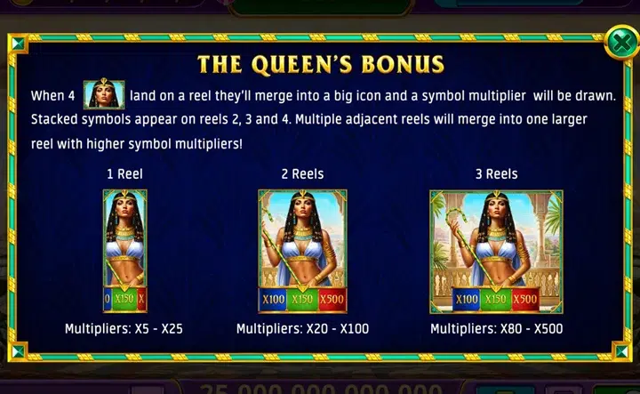 Get a Queen&rsquo;s Bonus on Cleopatra&rsquo;s social slots.