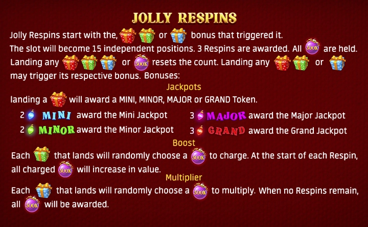 Play Of Santa&rsquo;s Gift Bags Slots Online Bonuses